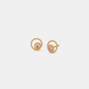 The Swirll Stud Earrings - thumb 1