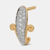 The Veloria J Hoop Earrings - thumb 3