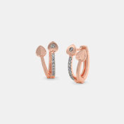 The Leontina Multi Pierced Hoop Earrings - thumb 1