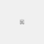 The Platinum Cube Solitaire Stud For Him - thumb 3