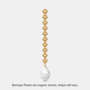 The Daphne Gold Dangler Earrings - thumb 3