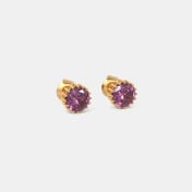 The Voki Stud Earrings - thumb 4