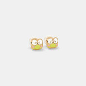 The Smiley Keroppi Stud Earrings - thumb 4