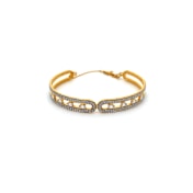 The Lustre Loop Oval Bangle - thumb 1
