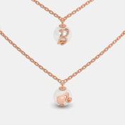 The Pearl Charm Layered Necklace - thumb 3