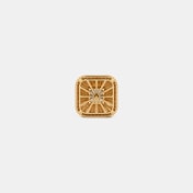 The Princess Love Solitaire Stud Earrings - thumb 8