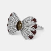 The Amber Mousse Cocktail Ring - thumb 5