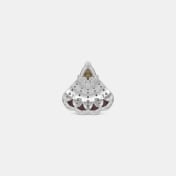 The Cocoa Glimmer Stud Earrings - thumb 6