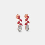 The Rubylicious Drop Earrings - thumb 6