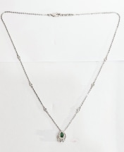 The Droperald Pendant Necklace - thumb 1
