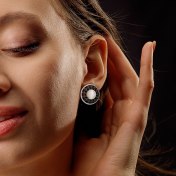 The Monochromatic Stud Earrings - thumb 4