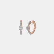 The Sylarion Huggie Earrings - thumb 1