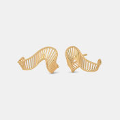 The Vassyndra Orange Peel Earrings - thumb 1