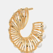 The Pearlenaria Orange Peel Earrings - thumb 4