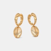 The Zyntherra Dangle Hoop Earrings - thumb 4