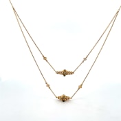 The Perle Carre Layered Necklace - thumb 1