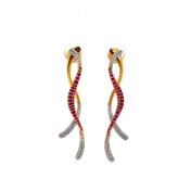 The Delize Front Back Earrings - thumb 2