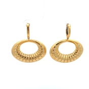 The Vanesa Dangle Hoop Earrings - thumb 2