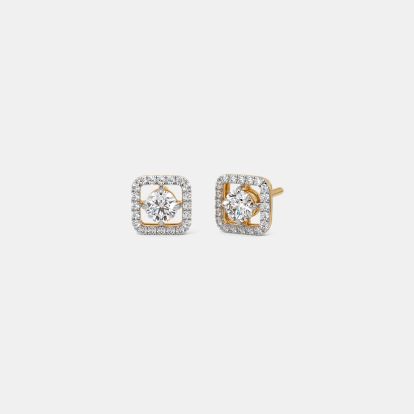 The Bravonyra Solitaire Stud Earrings - image 1