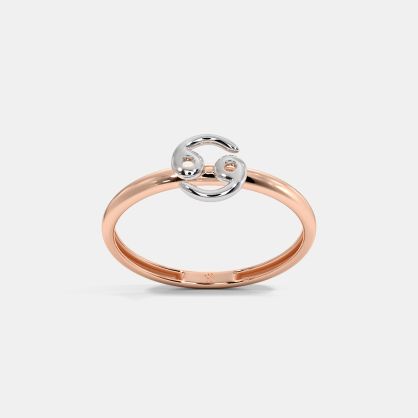 The Sila Cancer Zodiac Ring