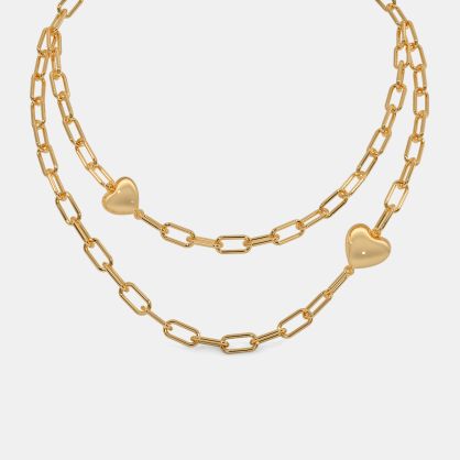 The Maelie Heart Layered Necklace