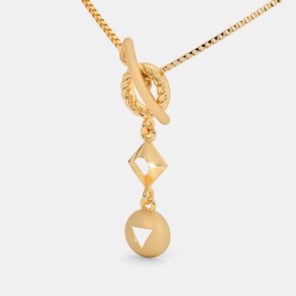 The Angular Shift Toggle Necklace