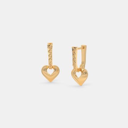 The Heartistry Dangle Hoop Earrings