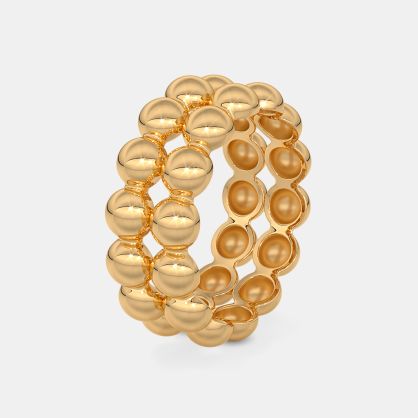 The Radiant Orbs Stackable Ring
