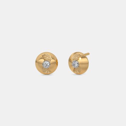The Crease Stud Earrings
