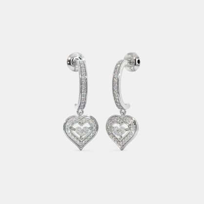 The Albertine J Hoop Earrings