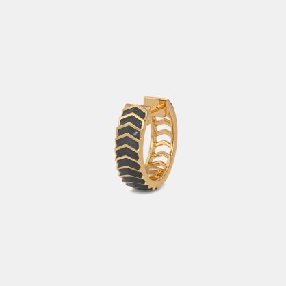 The Arrow Twist Hoop For Him