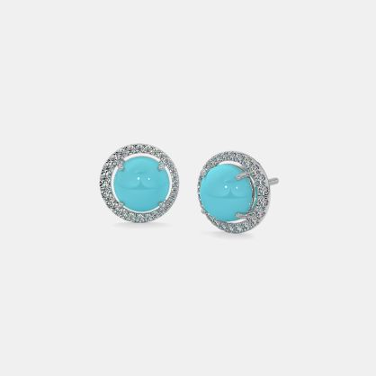 The Turquoisetide Stud Earrings