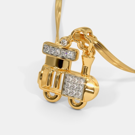 The Chu Chu Engine Pendant For Kids