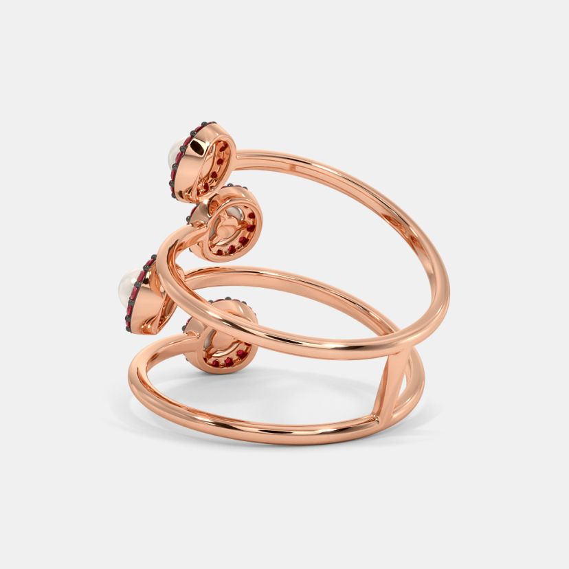 The Beryl Spiral Ring - image 6