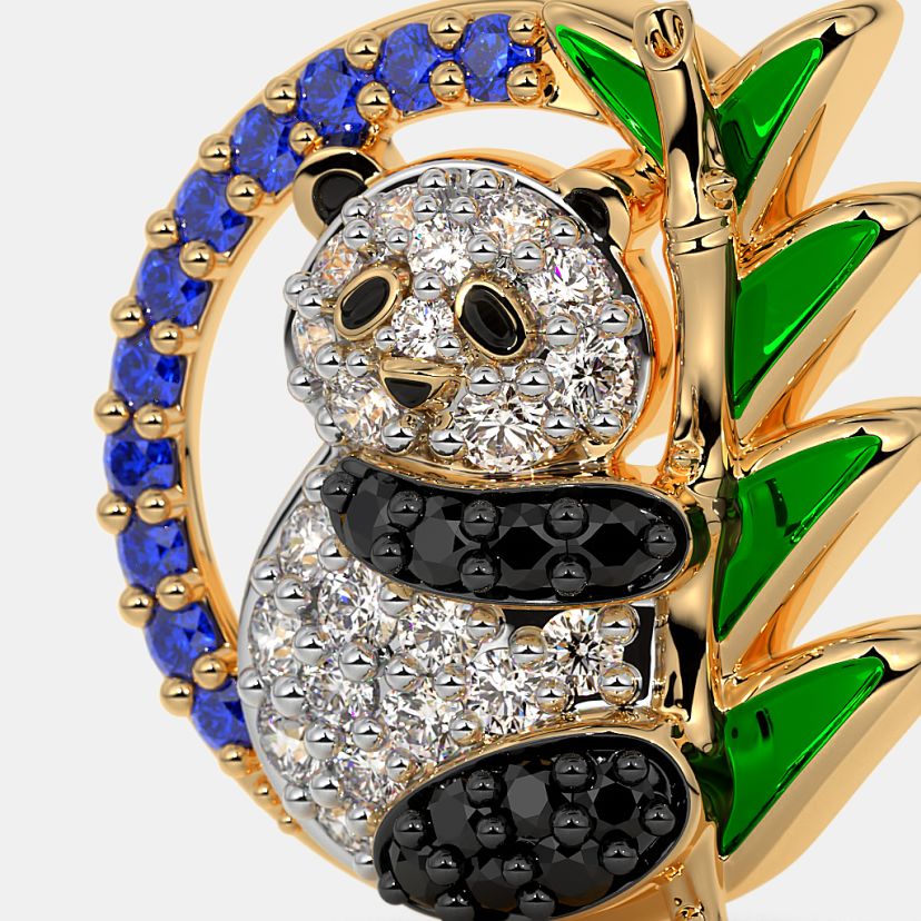 The Panda Stud Earrings - image 5