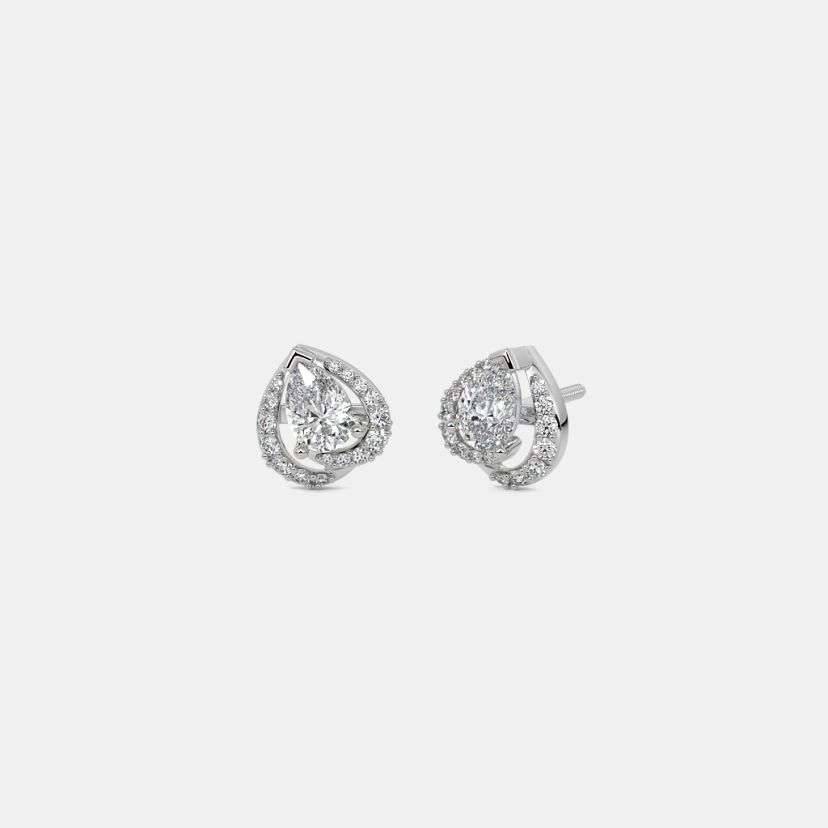 The Wrapped Solitaire Stud Earrings - image 1