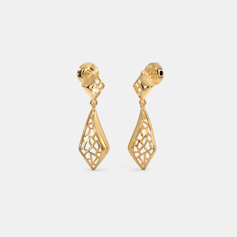 The Grille Drop Earrings - image 1