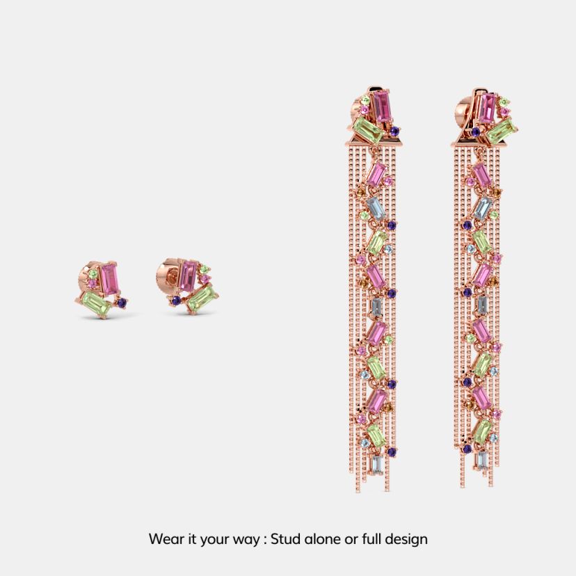 The Kaleidoscopic Dangler Earrings - image 4