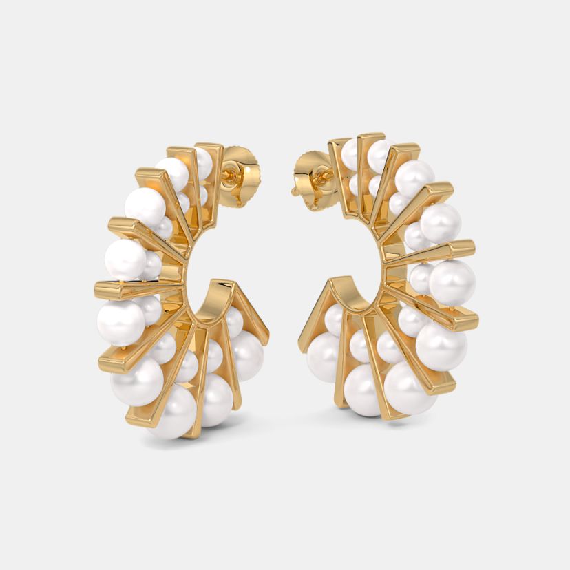 The Najwa Hoop Earrings - image 5