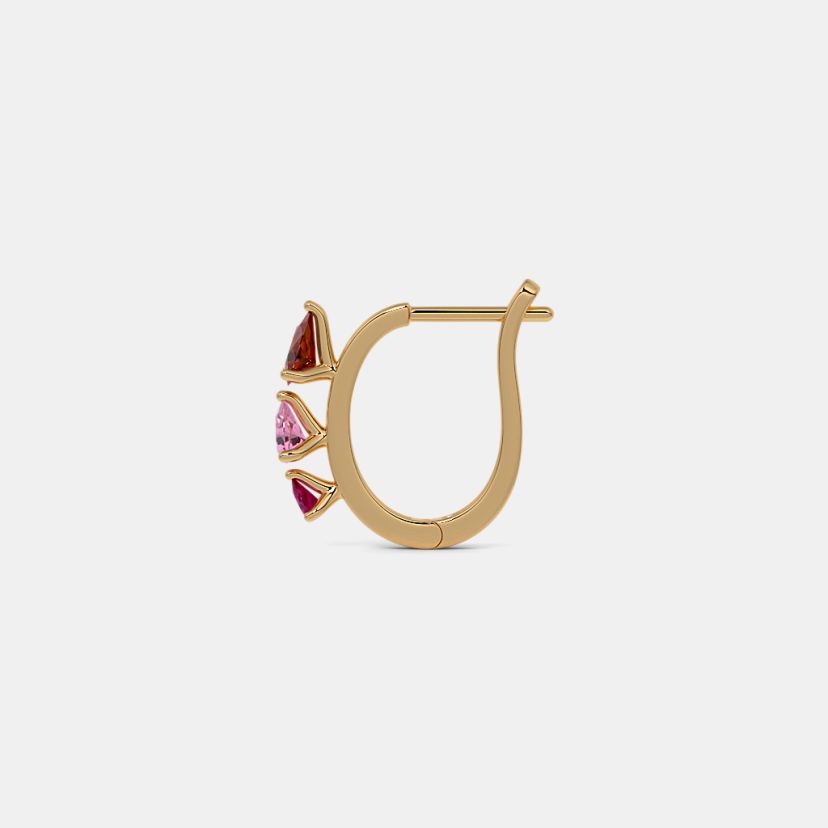 The Mislavina Huggie Earrings - image 8