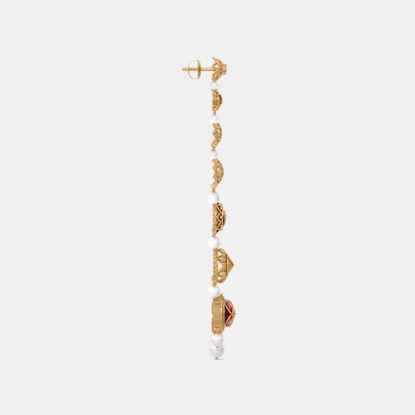 The Chakras Shoulder Duster Earrings - image 7