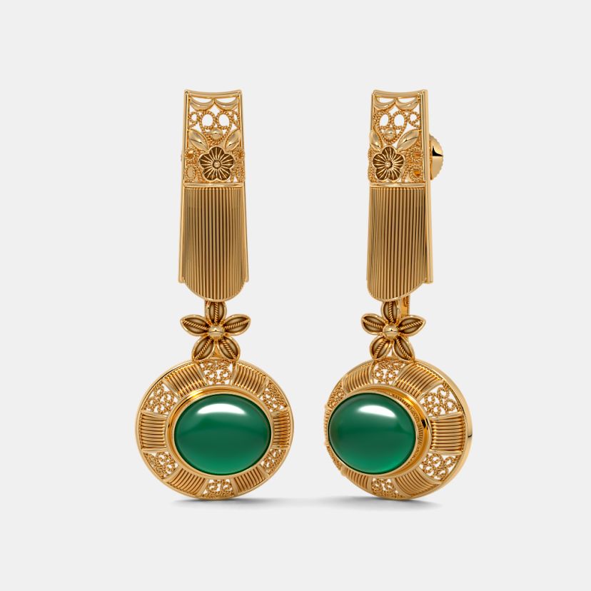 The Jardin Drop Earrings - image 1