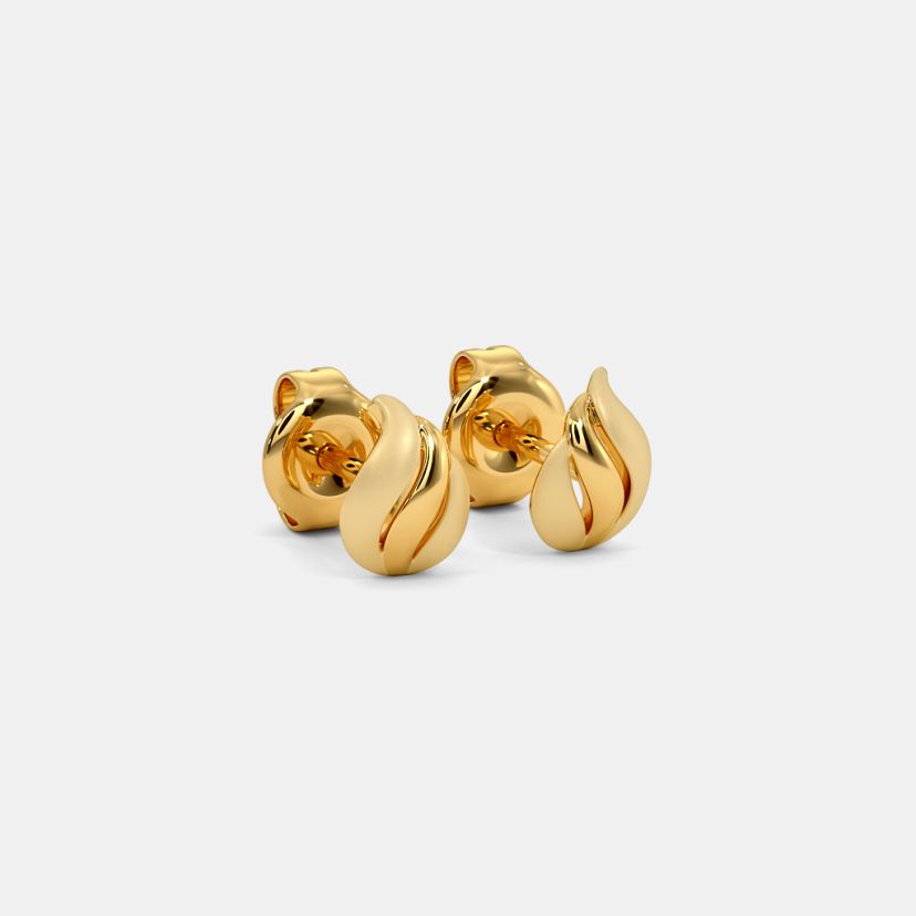 The Yeva Multi Pierced Stud Earrings - image 4