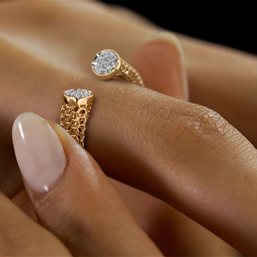 The Artemisia Top Open Ring - image 6