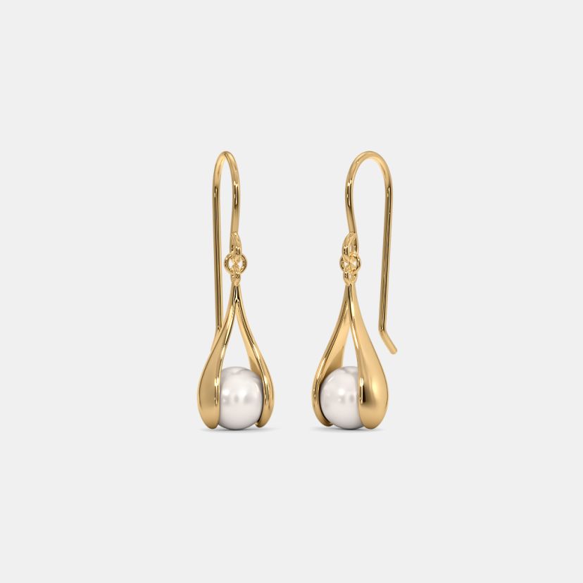 The Perlaine Hook Earrings - image 1