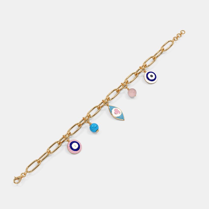 The Zahria Evil Eye Charm Bracelet - image 5