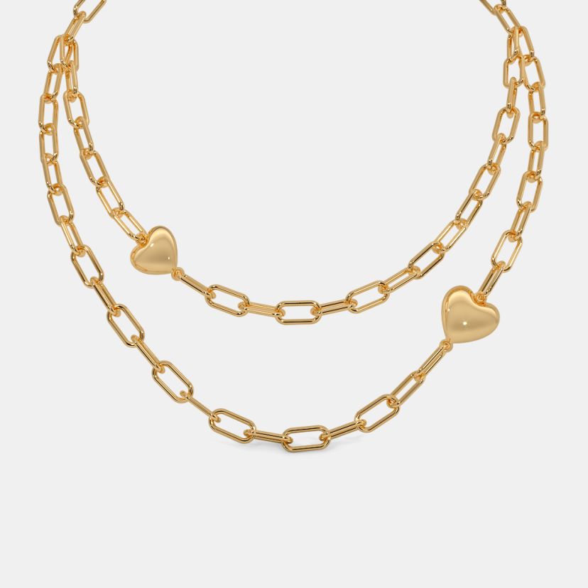 The Maelie Heart Layered Necklace - image 1