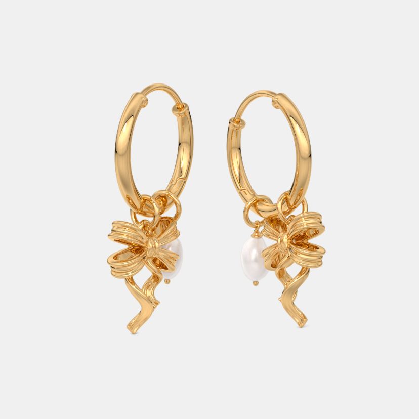 The Zyir Dangle Hoop Earrings - image 5