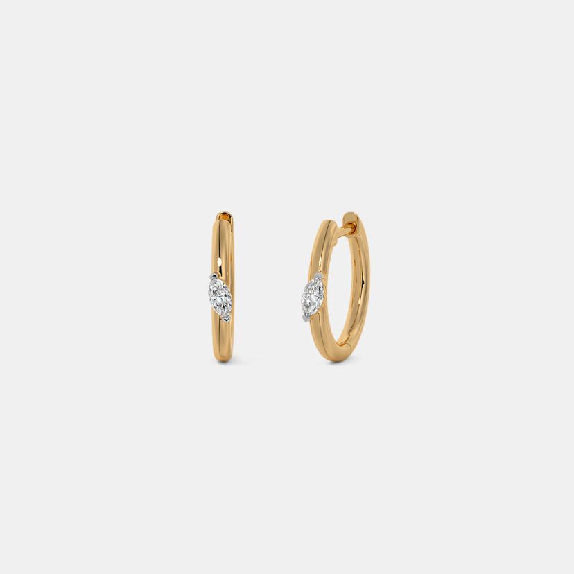 The Neoa Huggie Earrings - image 1
