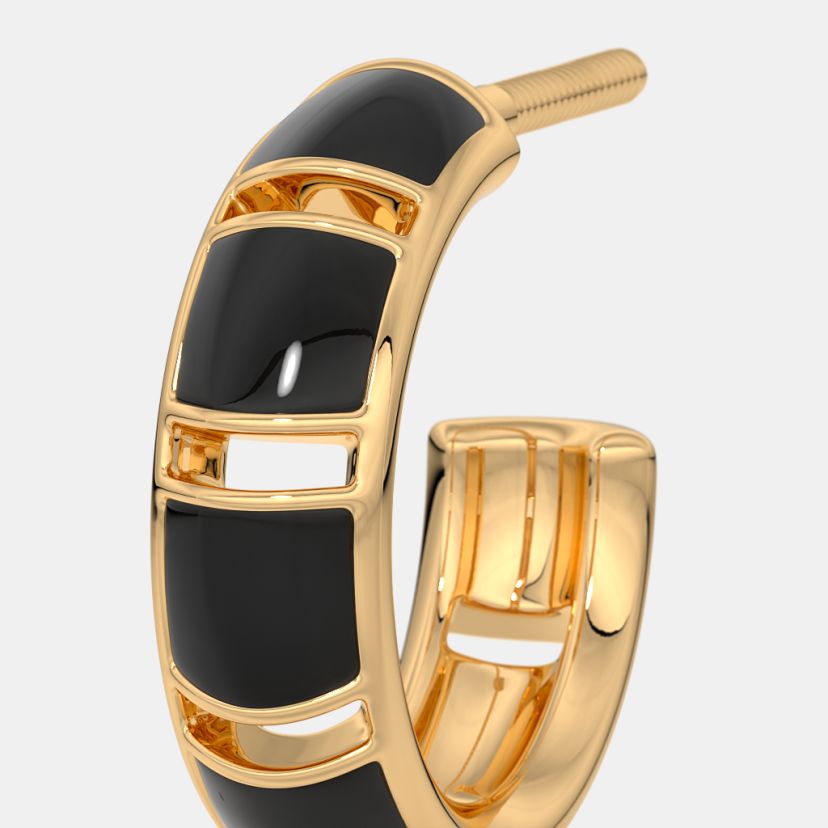 The Quensh J Hoop Earrings - image 4